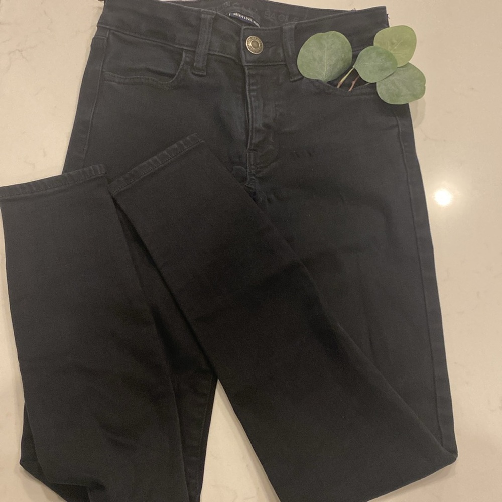 Black AE jeans size US 00